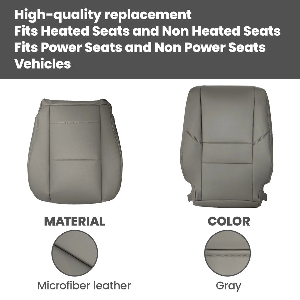 Set of 2 Front Seat Covers for Toyota Sequoia (2000–2007)