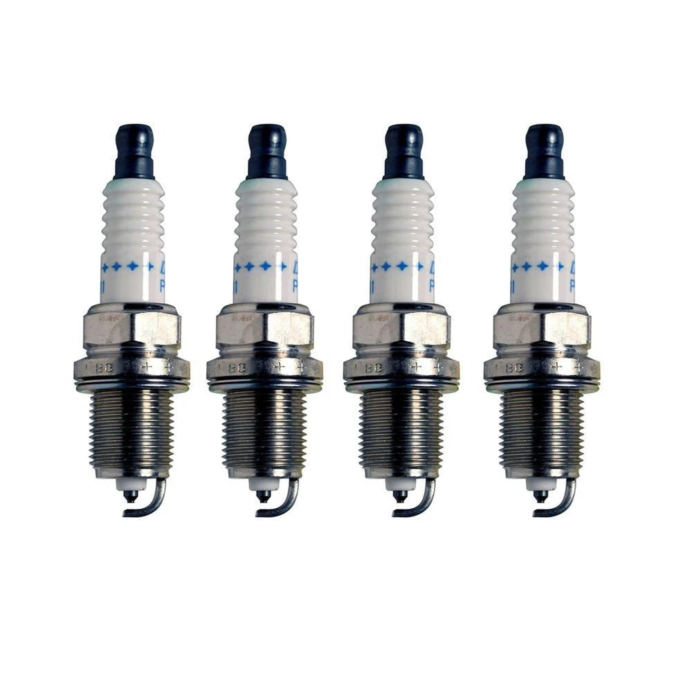 Set of 4 Denso Double Platinum Spark Plugs (Gap 0.044) for