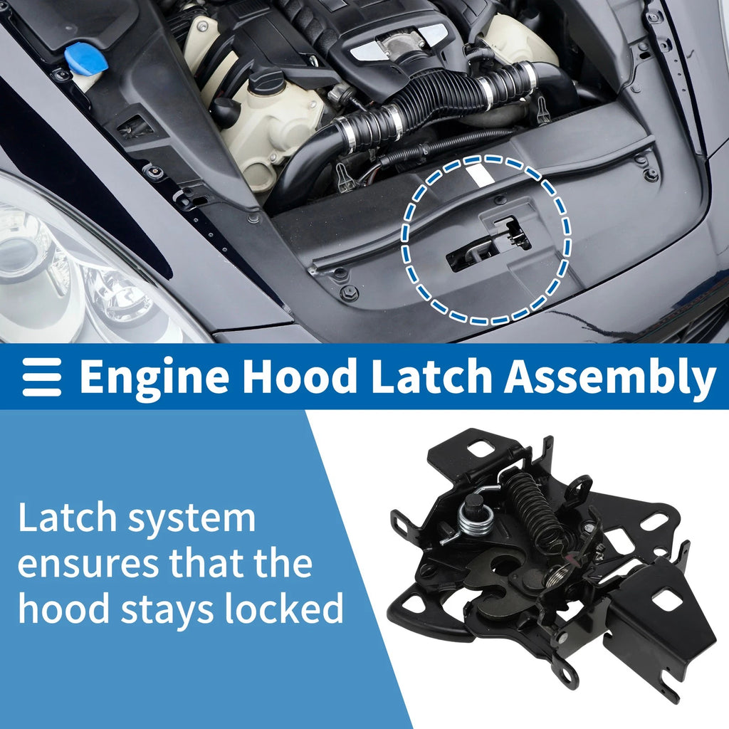 Hood Latch Assembly for Volkswagen Passat (2000–2005) No. 3BD823509A