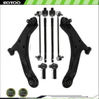 Control Arm with Ball Joints, Tie Rod End, Sway Bar End Link for Suzuki Grand Vitara