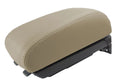 Leather Console Lid Pull Over Cover for Hyundai Tucson (2005–2009) Beige