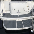Swim Platform Cockpit Pads for Sea Ray 240 Sundancer (2001) - EVA Teak Flooring Mat