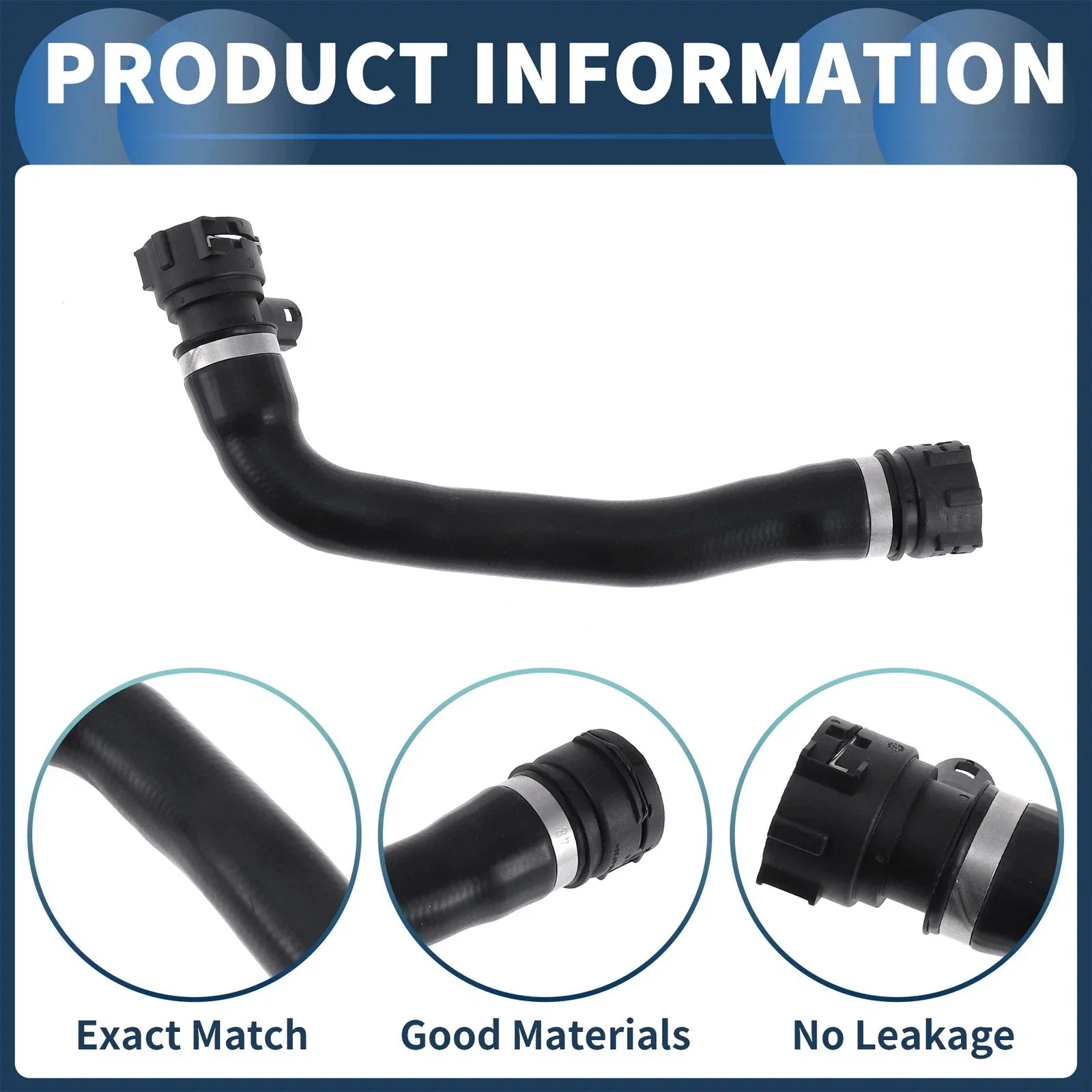 Radiator Hose for BMW 550i (2006-2010)