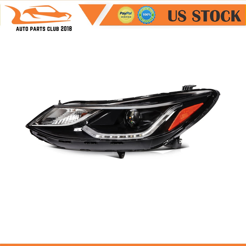 LED Headlight Assembly for Chevy Cruze (2016–2019) Left Driver Side