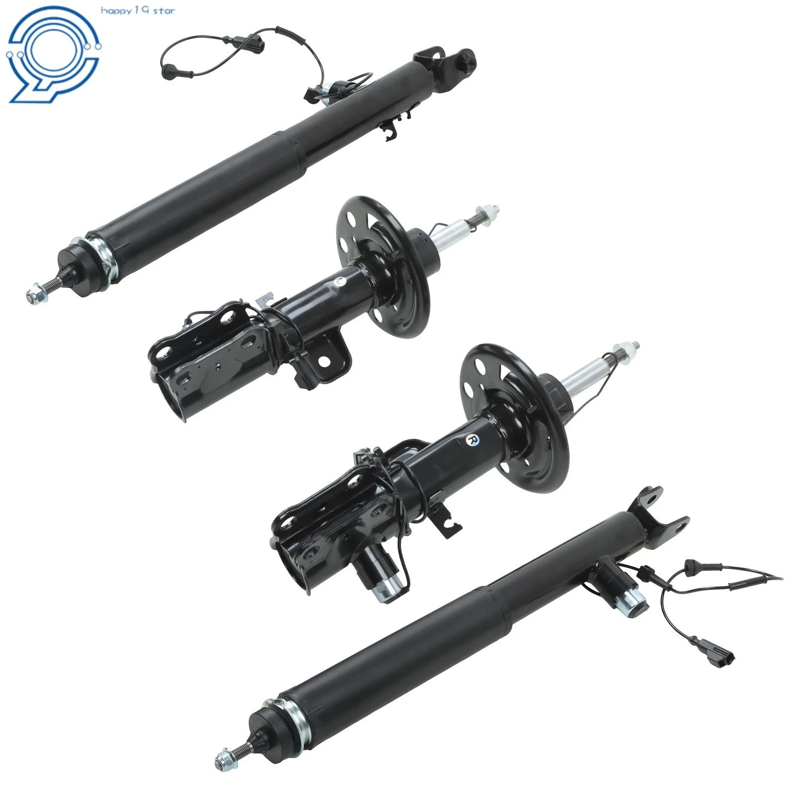 Set of 4 Shock Absorbers for Lincoln MKS (2013–2016)