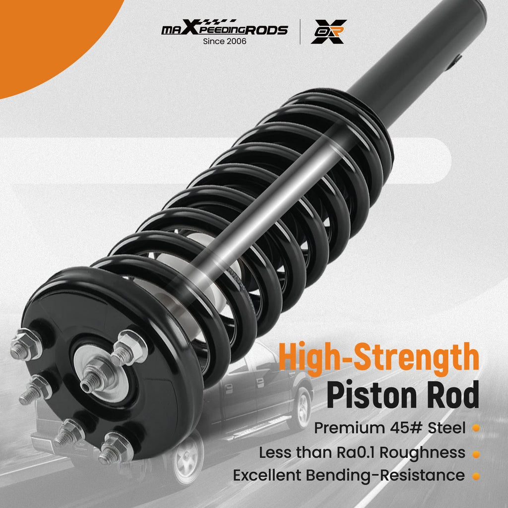 Set of 4 Complete Struts for Honda Accord (2003–2007)