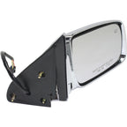 Right Heated Chrome Power Mirror for Chevrolet C1500 (1988–1999)