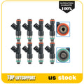 Set of 8 Fuel Injectors for Chevrolet Silverado 1500 GMC Sierra 1500