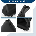 1 x Gear Shift Stick Gaiter Black Leather for BMW E39 (1995 - 2004)