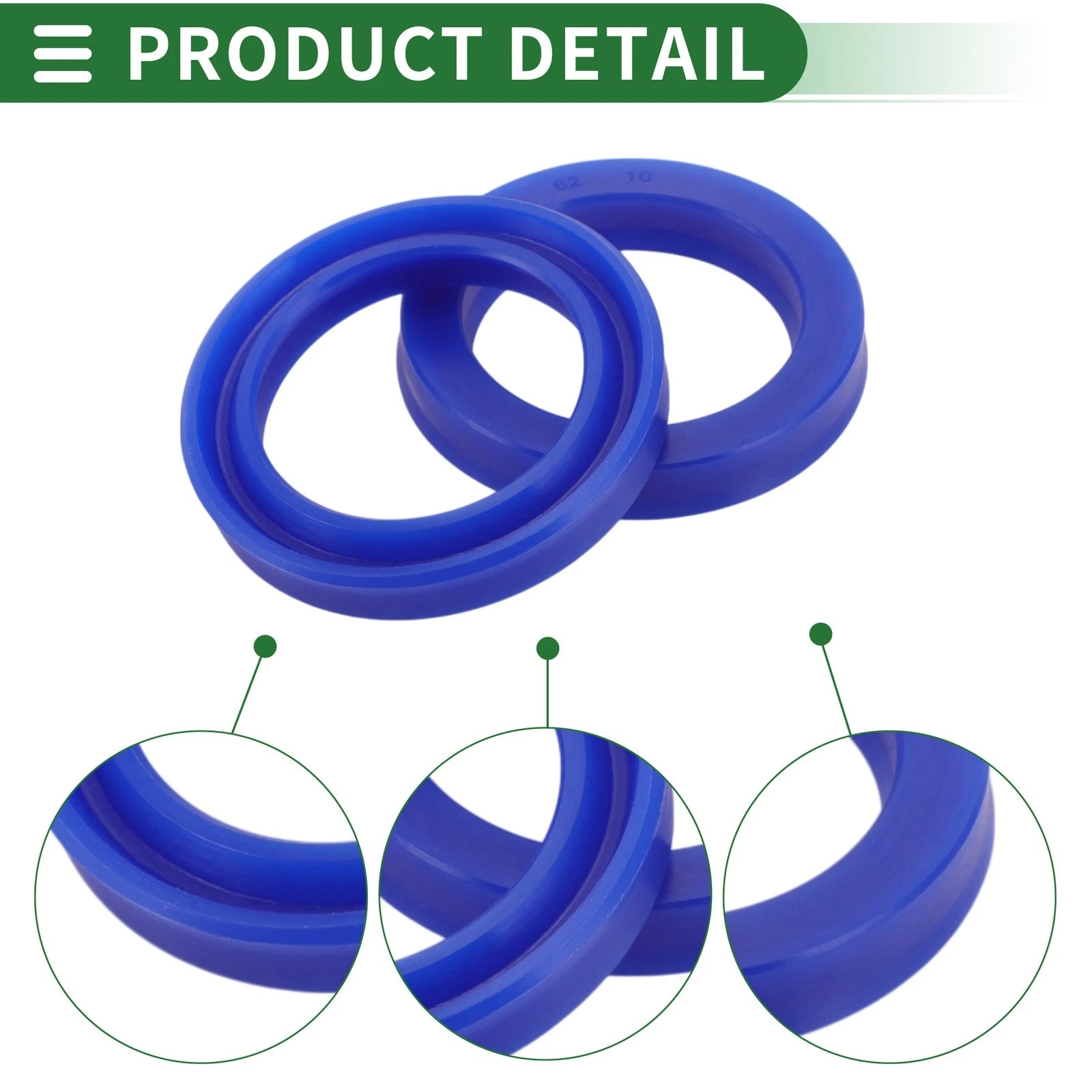 Set of 5 Oil Seal Rotary Shaft Seal 45x62x10mm for Various Models
