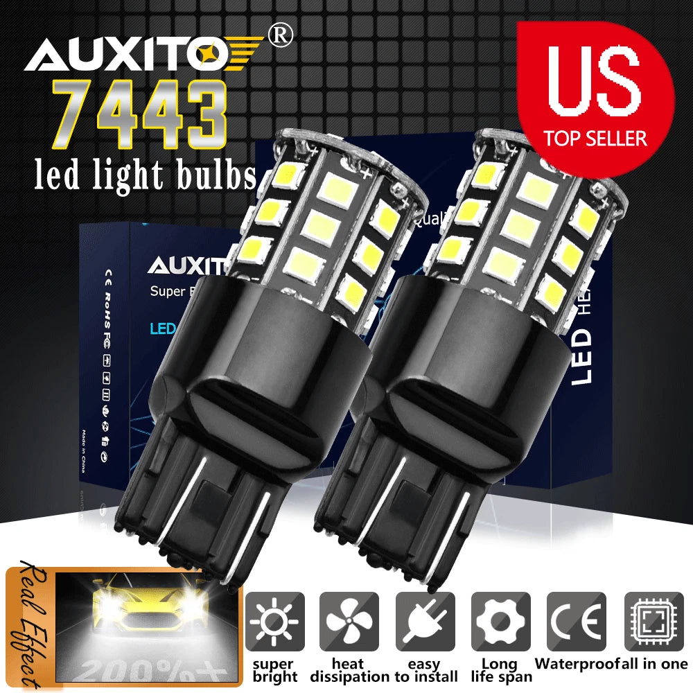 2X 7443/7440 LED Turn Signal Parking Lights for [Make Model] (YYYY–YYYY)