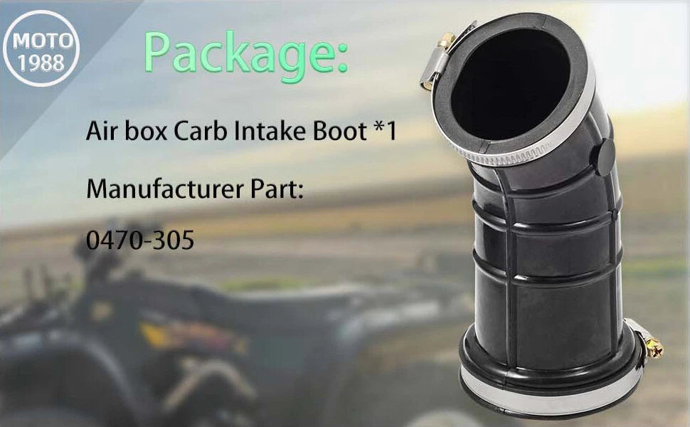 Air Box Carb Intake Boot for Arctic Cat 400 500 (1998–2001) 0470-305