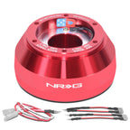 NRG Red Steering Wheel Hub Adapter for Scion BR-Z, Toyota Camry, Lexus (2013–2020)