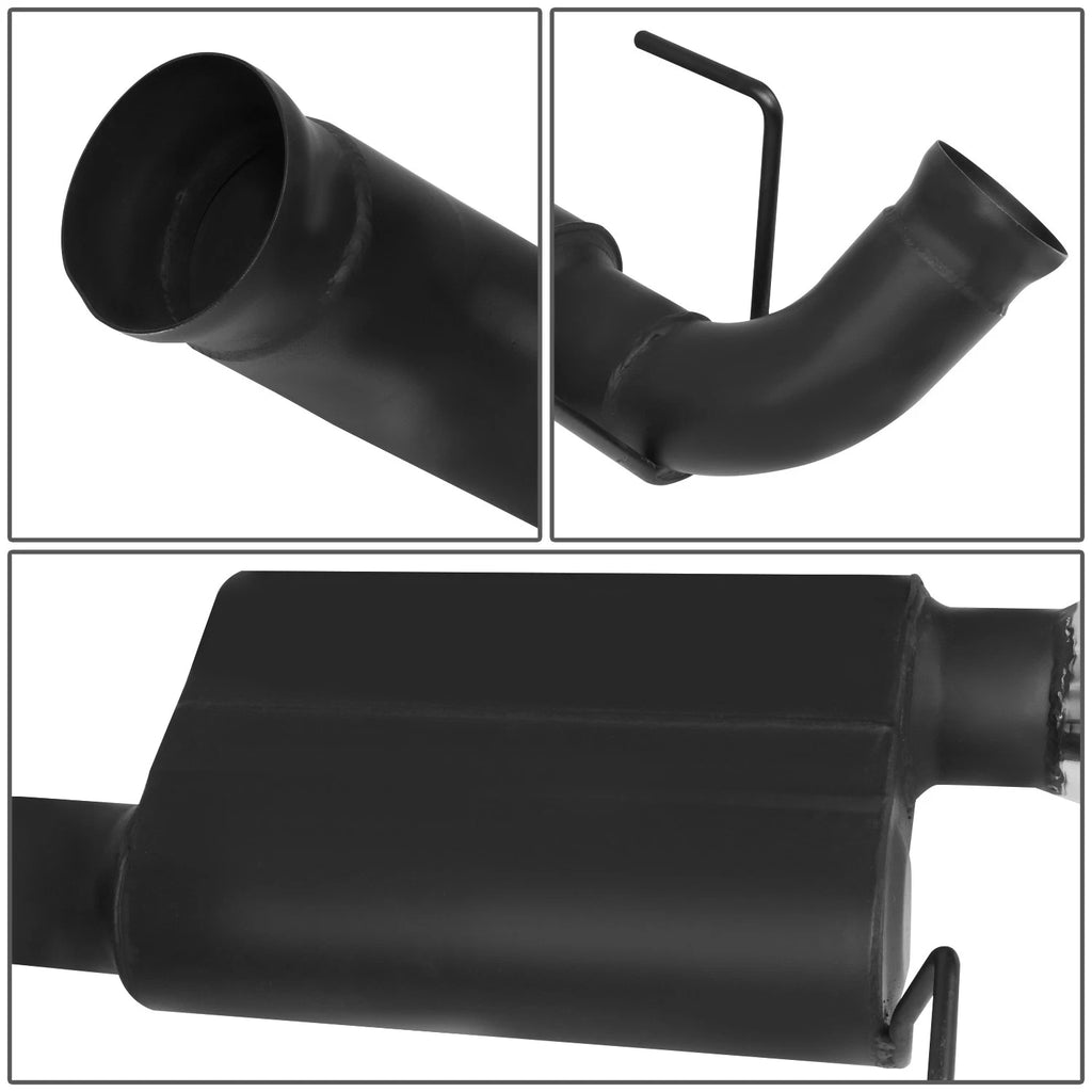 3" OD Muffler Tip Axle Cat Back Exhaust System for Ford Mustang (2011–2012)