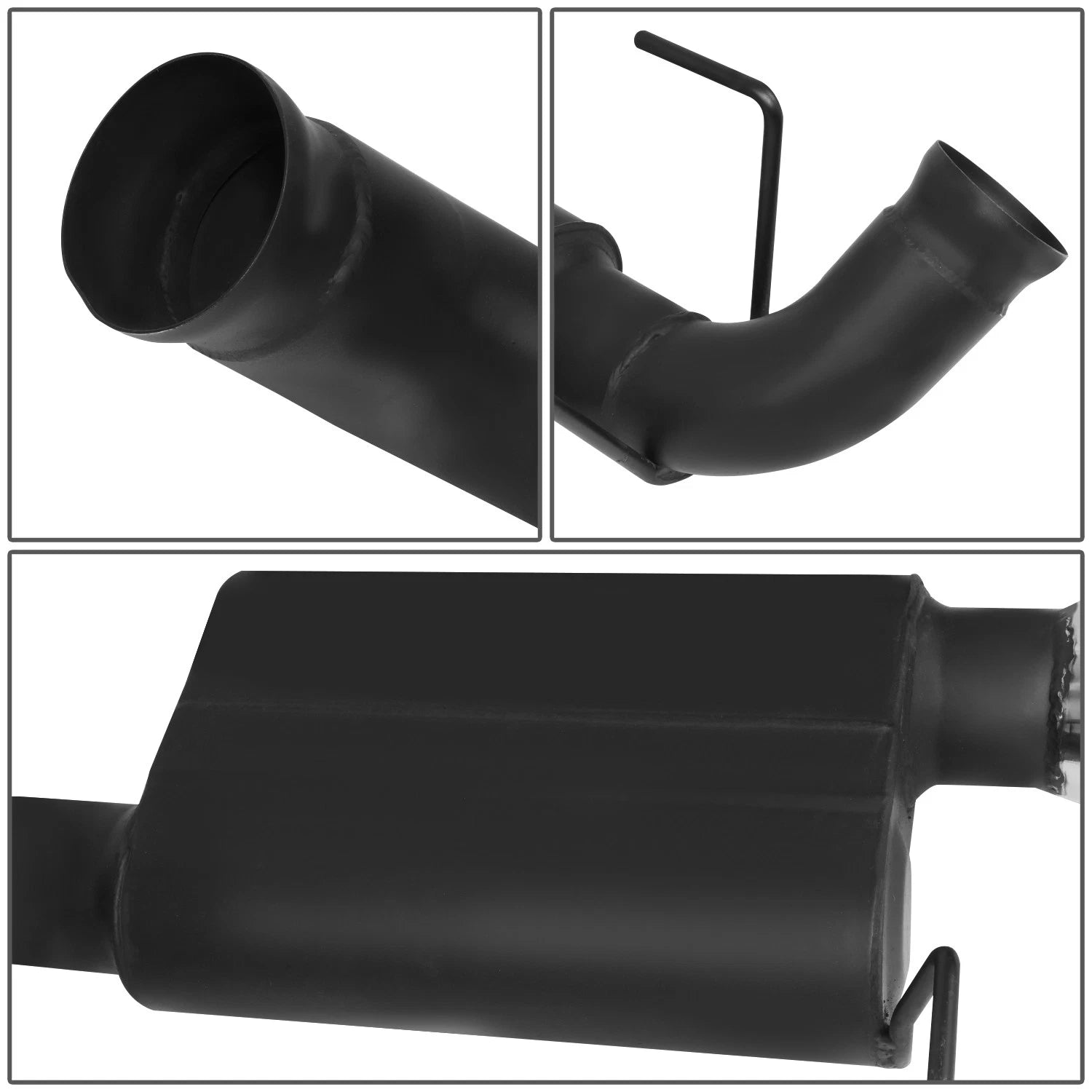 3" OD Muffler Tip Axle Cat Back Exhaust System for Ford Mustang (2011–2012)