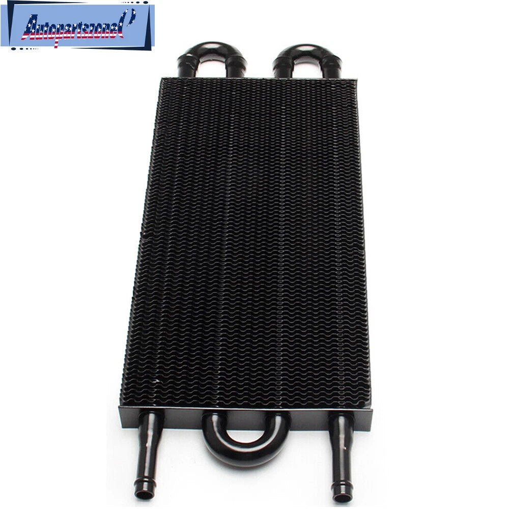 4 Row Universal Aluminum Remote Transmission Oil Cooler Radiator