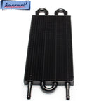 4 Row Universal Aluminum Remote Transmission Oil Cooler Radiator