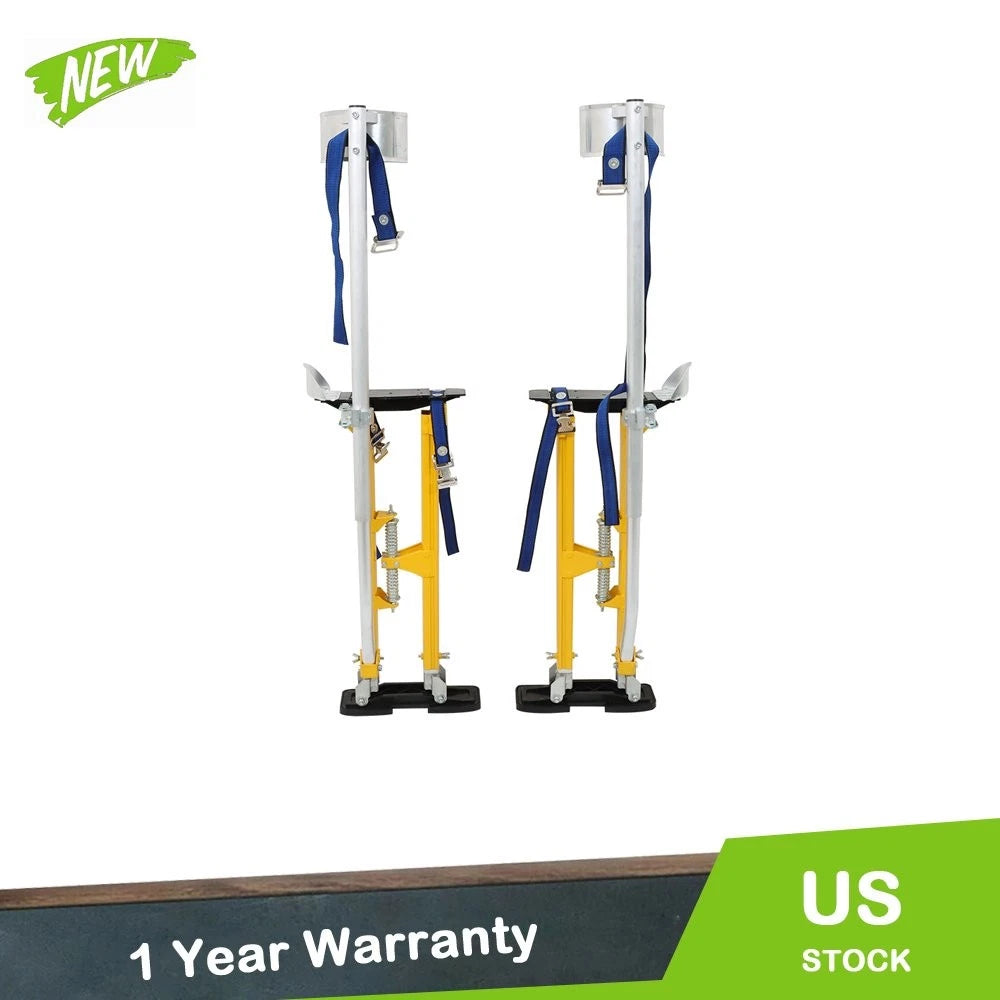 Adjustable Aluminum Drywall Stilt for Painting (24"-40")