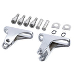 Chrome Rear Passenger Foot Pegs for Harley Touring Road King Glide (1993-2025)