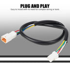 Throttle Wire Extension Harness Kit for Harley Fat Boy FLFBS (2018–2023)
