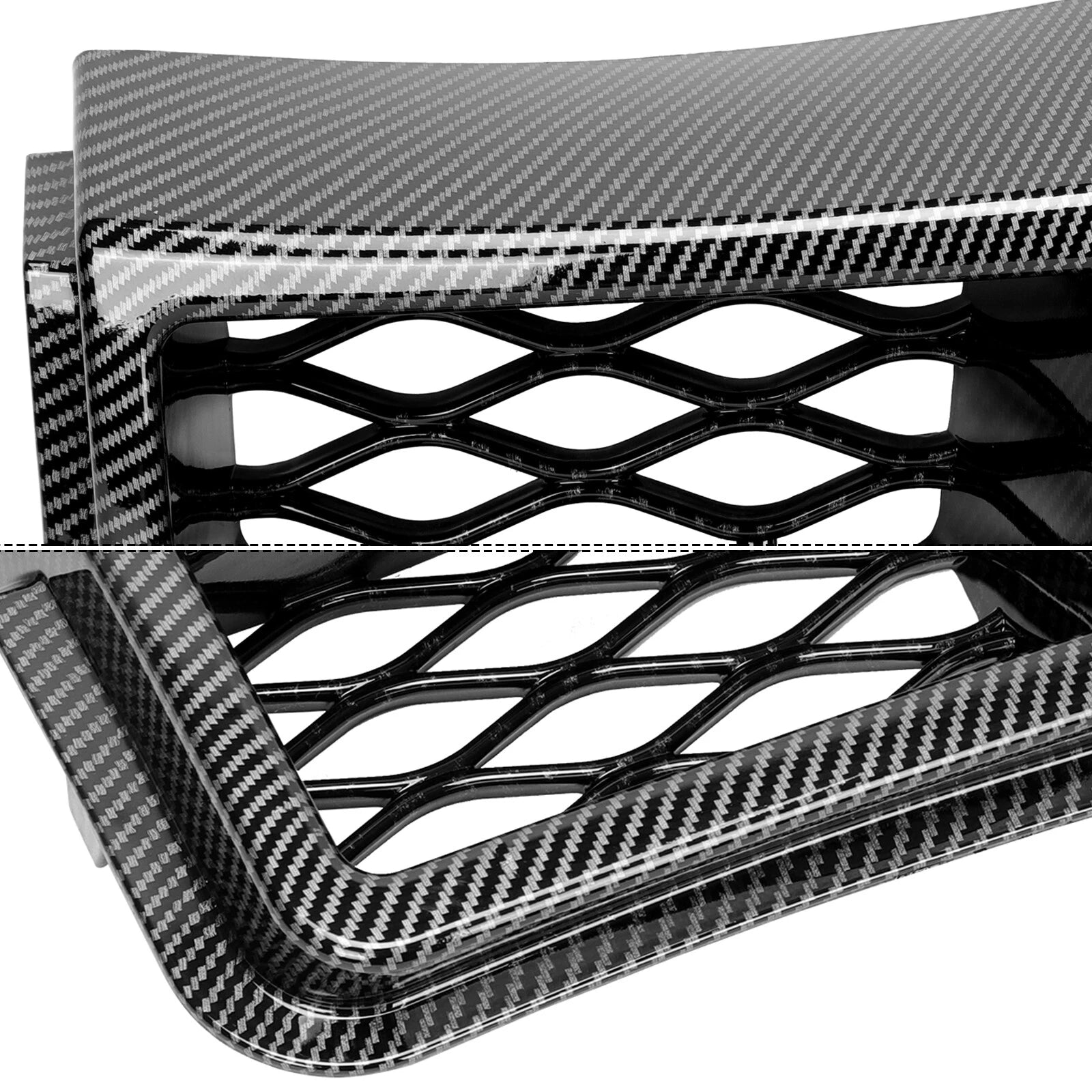 Set of 2 Carbon Air Ducts for Chevy Silverado 1500 (2003–2007)