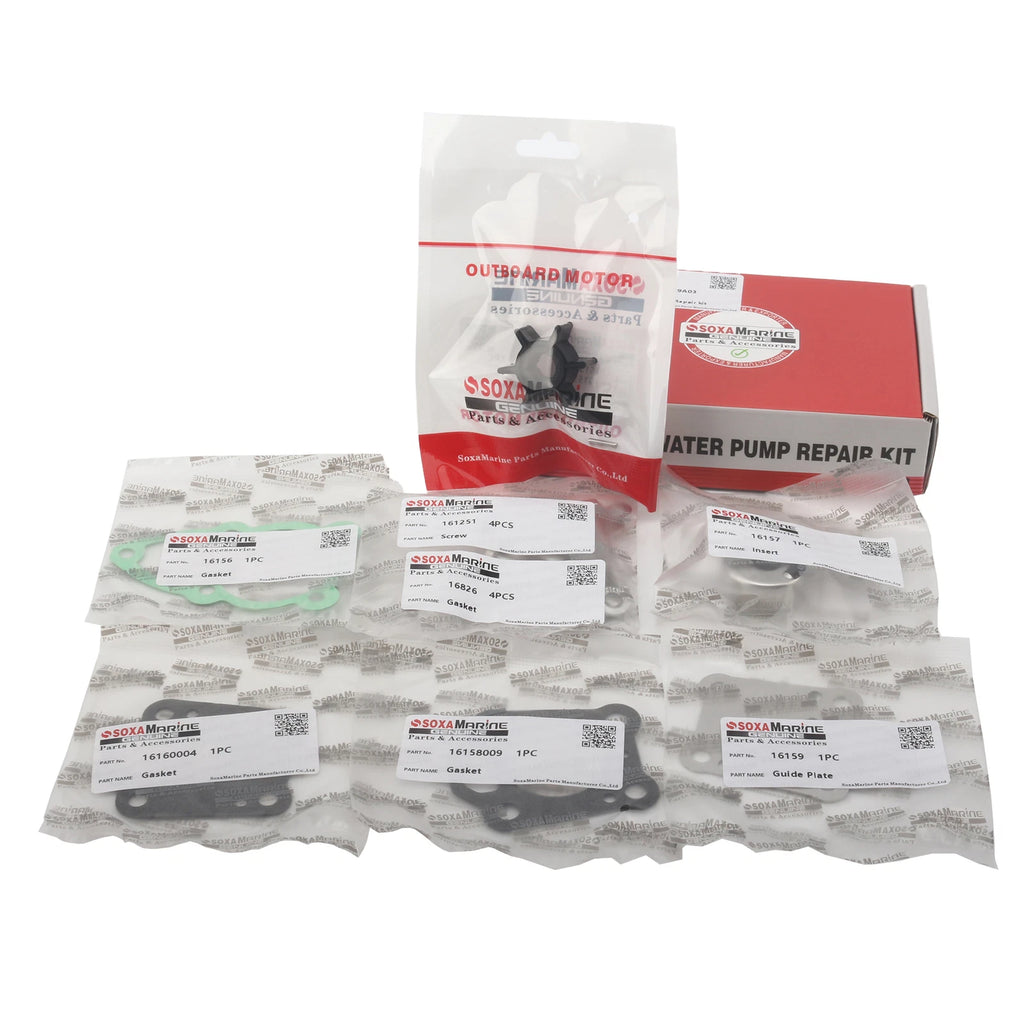 Water Pump Repair Service Kit for Mercury Mariner Outboard (8M0155395)