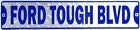 Ford Truck Blvd Road Sign Tag Plate 24"x5" Diamondplate (Fits )