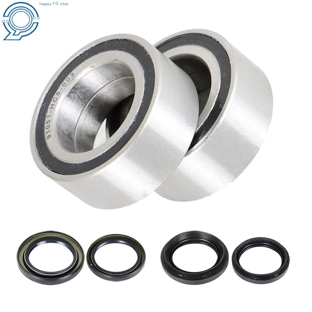 2 Front Wheel Bearing Seal Kits for Honda TRX420 Rancher (2007–2013)