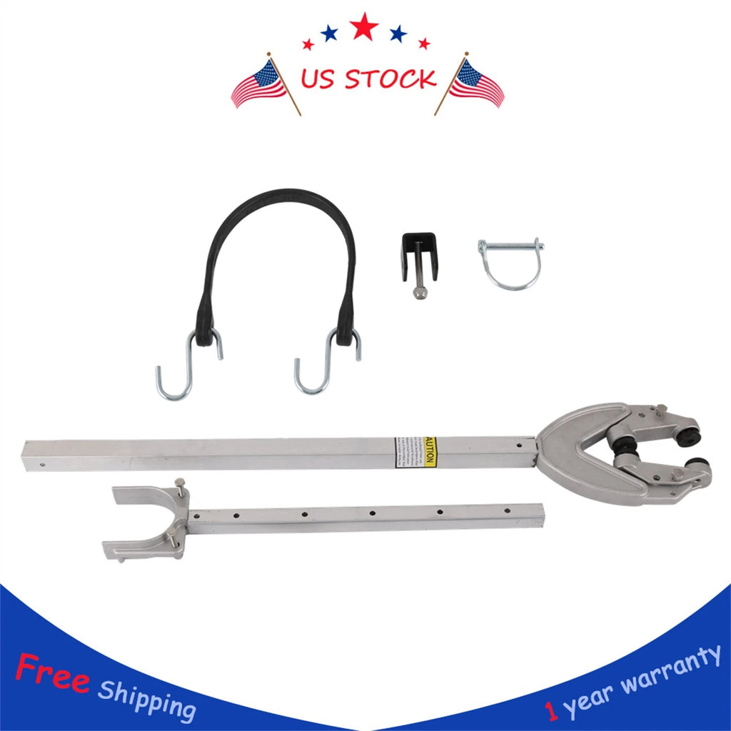 Adjustable Transom Saver Roller Bracket for Boats (32"-44")
