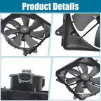 Radiator Cooling Fan Assembly for Suzuki SX4 (2009–2010)