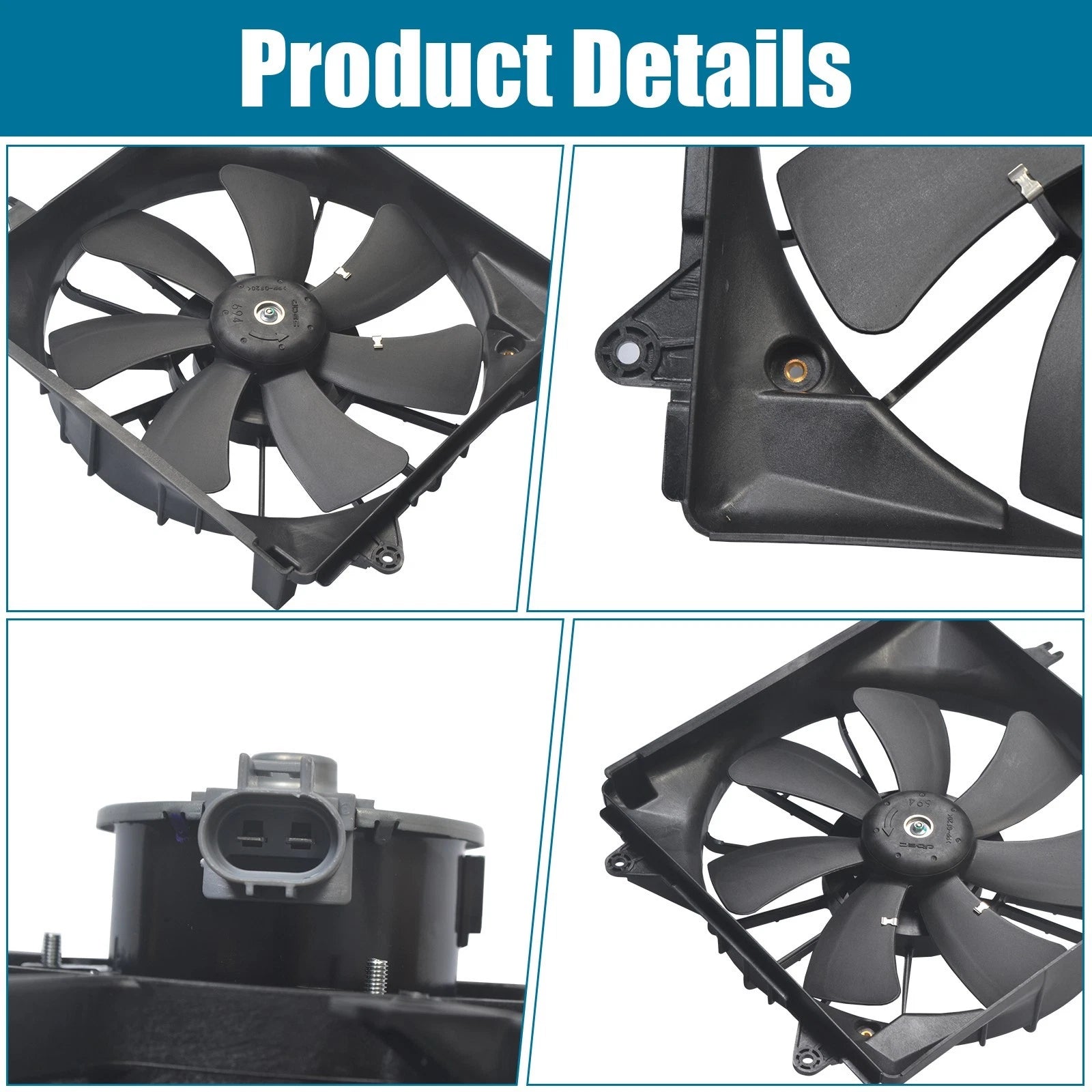Radiator Cooling Fan Assembly for Suzuki SX4 (2009–2010)
