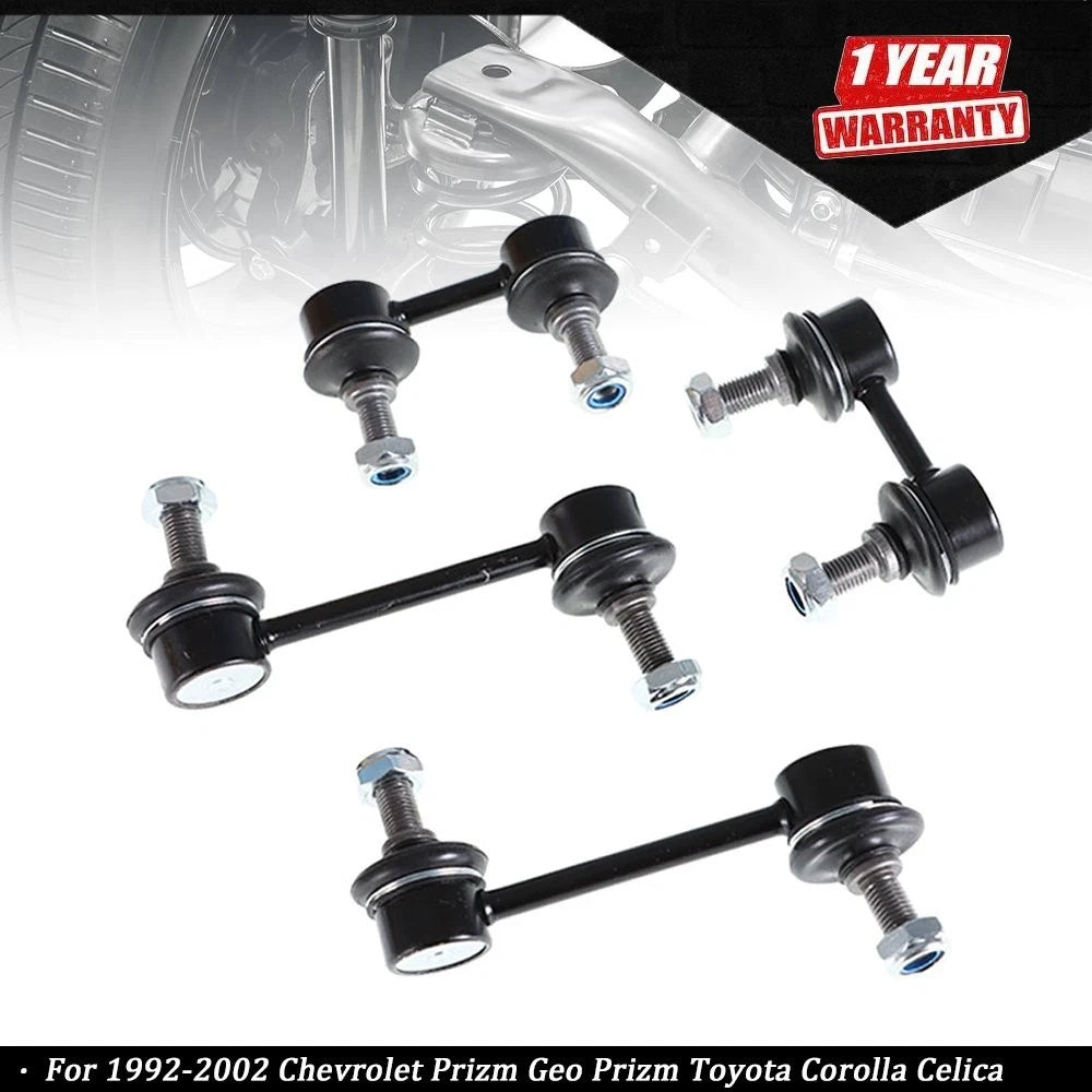 Set of 4 Sway Bar End Links for Toyota Corolla (1992–2002)