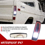 Smoke Tail Lights for Ford Truck, Bronco, Econoline (1967–1972)