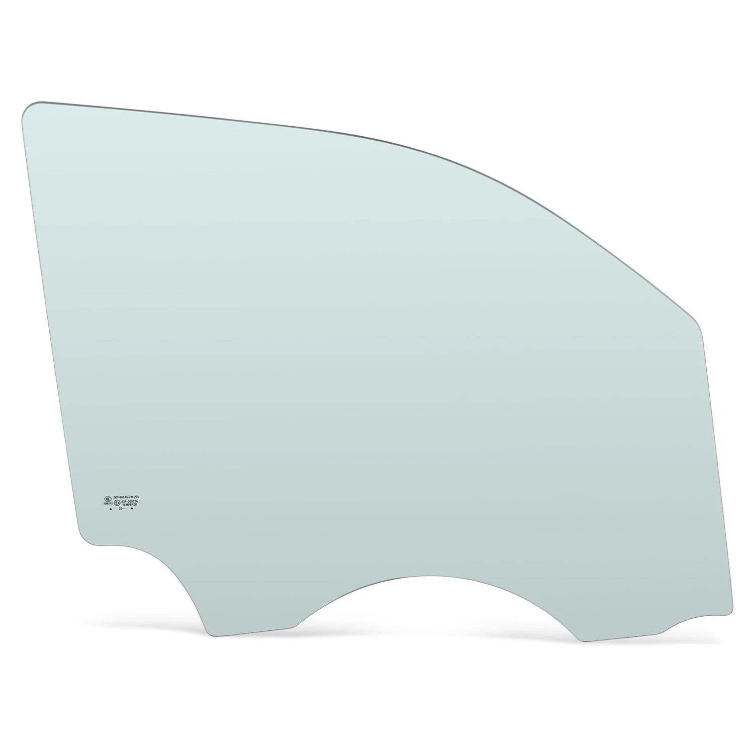 Front Passenger Right Door Window Glass for Ram 1500 (2019–2026) Tempered