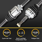 Pair Front CV Axle Assembly for Nissan Altima (1993-1997)