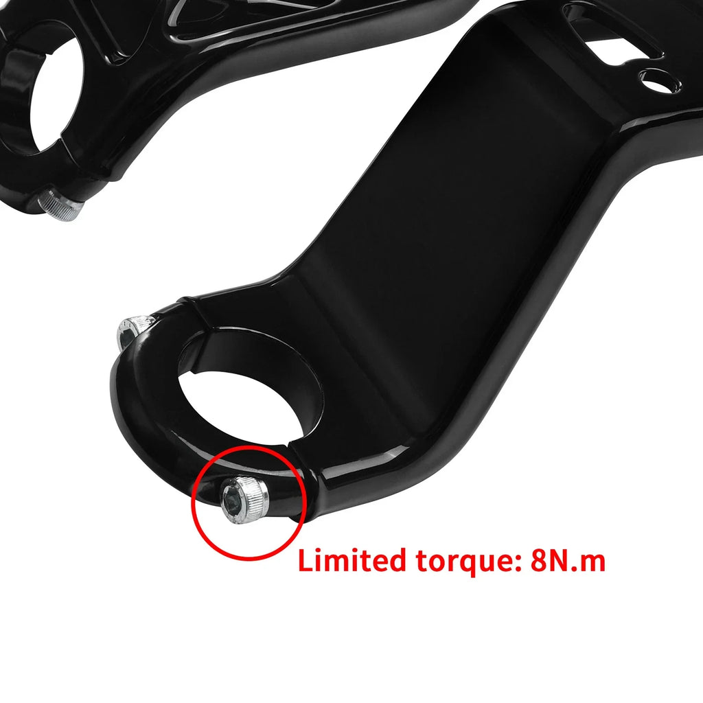 Front Fairing Support Bracket for Harley Low Rider ST (2022-2025) Black