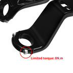 Front Fairing Support Bracket for Harley Low Rider ST (2022-2025) Black