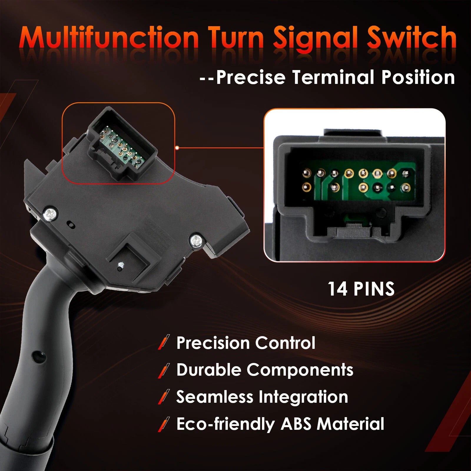 Turn Signal Windshield Wiper Switch for Ford Fusion Taurus (2005-2012)
