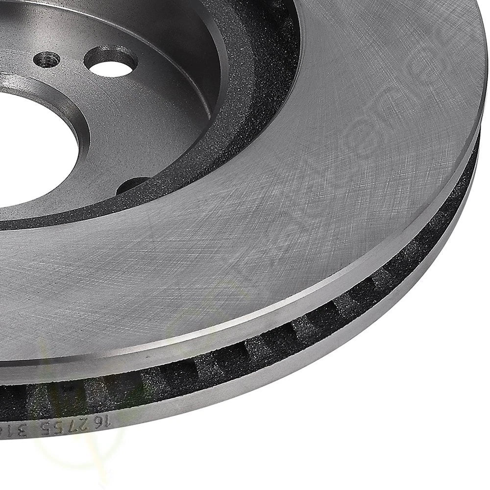 Front Rear Solid Brake Rotors for Toyota Avalon (2008–2014)