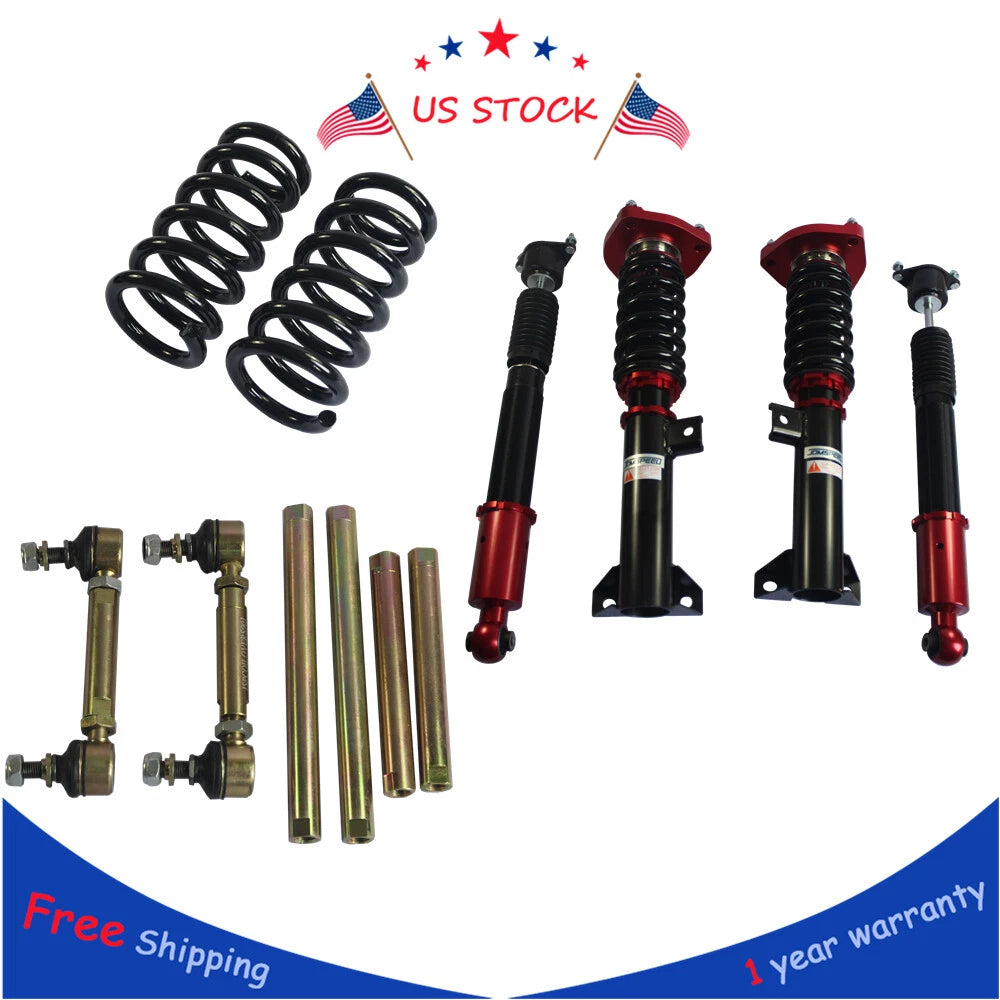 Set of 4 Coilovers Suspension Kit for Mercedes-Benz C-Class (2008–2014)