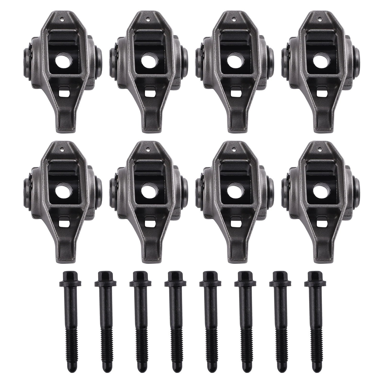8x Rocker Arms with Trunion Kit for Hummer H2 H3 Chevrolet Avalanche (2003–2010)