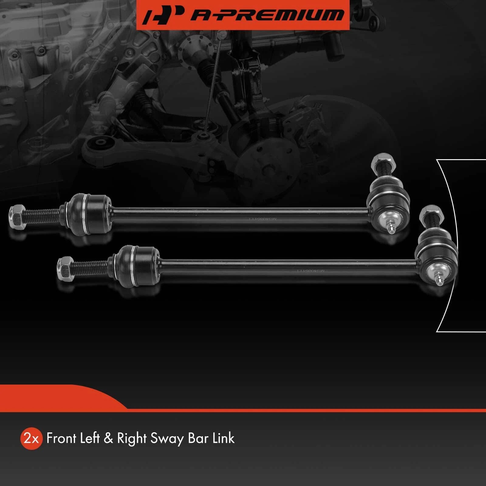 2X Front Side Sway Bar Link for Ford F-150 (2010–2014) SVT Raptor 4WD