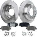 Brake Disc Rotors and Pads Kit for Kia Sedona, Hyundai Entourage (2007–2008)