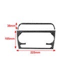 Center Console Air Condition CD Panel Cover Trim for Audi Q3 (2013-2018)