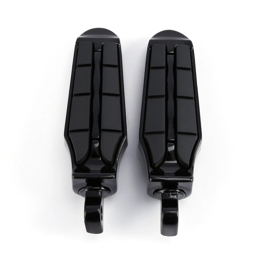 10mm Male Mount Footrest Pegs for Harley Electra Glide, Street Glide, Softail, Fatboy