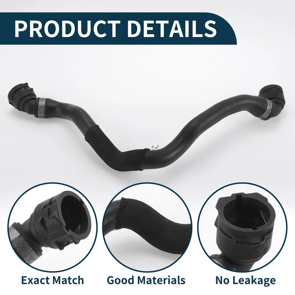 Radiator Hose No.17127591512 for BMW 535i (2009–2015) Cooling Tube
