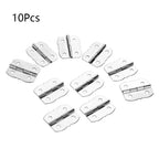10pcs Silver Hinges for Cabinet Jewelry Chest Wooden Box Door Hardware