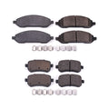 PowerStop Front & Rear Carbon Fiber Ceramic Brake Pads Kit for Freestar (2004–2007)