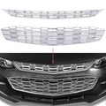 Chrome Snap On Grille Overlay for Chevy Malibu (2016–2018) LS LT Sedan