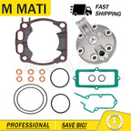Set of 2 Cylinder Head Gaskets Top End Kit for Yamaha YZ250 (2001–2024)